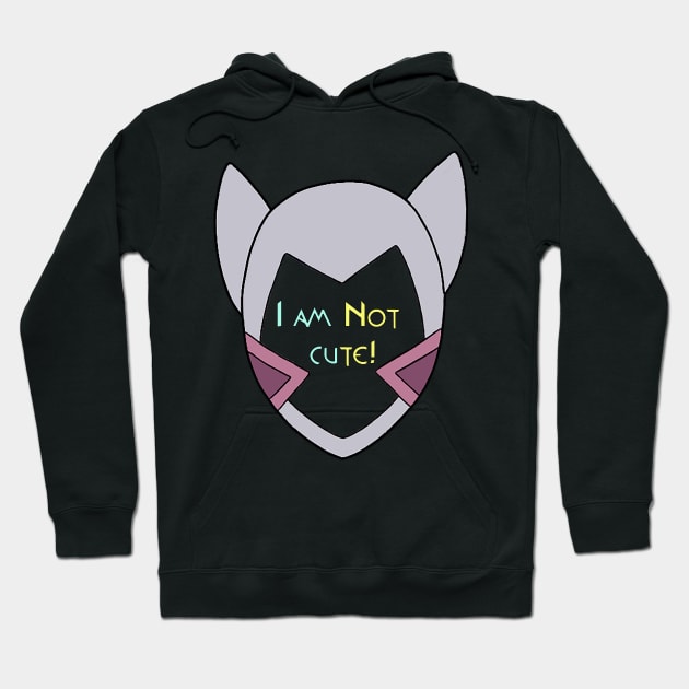 Catra Space Helmet Hoodie by CaveofNerdom